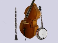 Banjo, Double Bass, and Clarinet/Saxophone